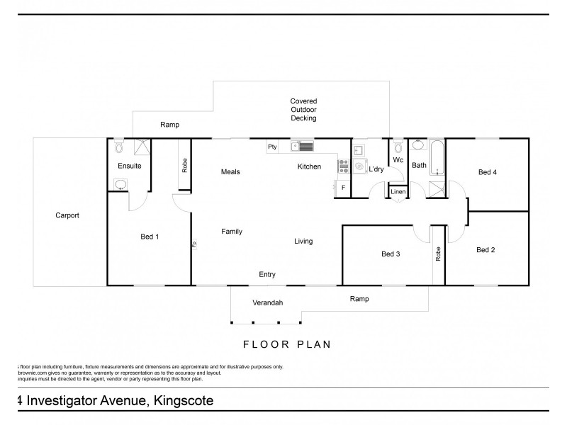 54 Investigator Avenue, Kingscote SA 5223 Floorplan
