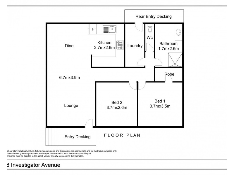 78 Investigator Avenue, Kingscote SA 5223 Floorplan