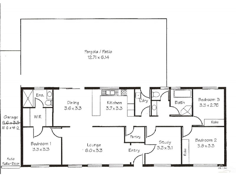 11 Gardiner Street, Moonta SA 5558 Floorplan