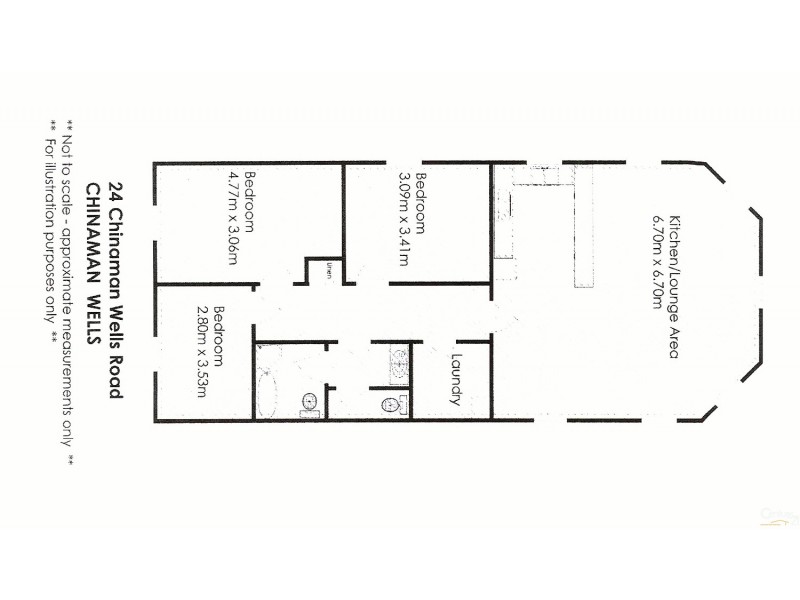 Lot 24 Chinaman Wells Road, Chinaman Wells SA 5573 Floorplan