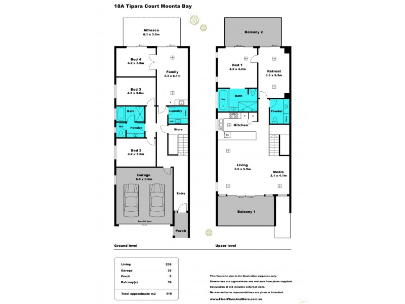 18A Tipara Court, Moonta Bay SA 5558 Floorplan