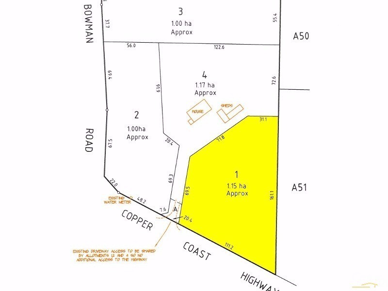 Lot 1 5538  Copper Coast Highway, Wallaroo SA 5556