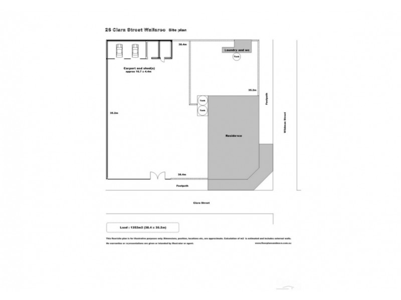 26 Clara Street, Wallaroo SA 5556 Floorplan