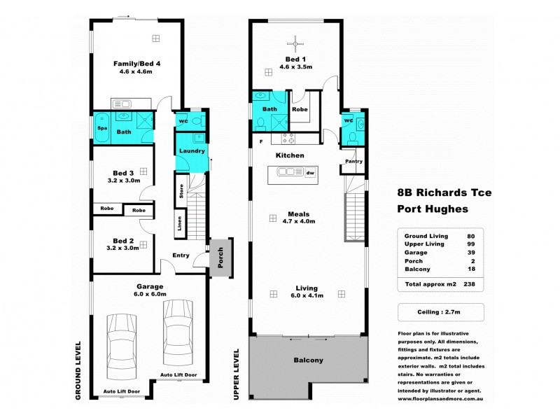 8b Richards Terrace, Port Hughes SA 5558 Floorplan