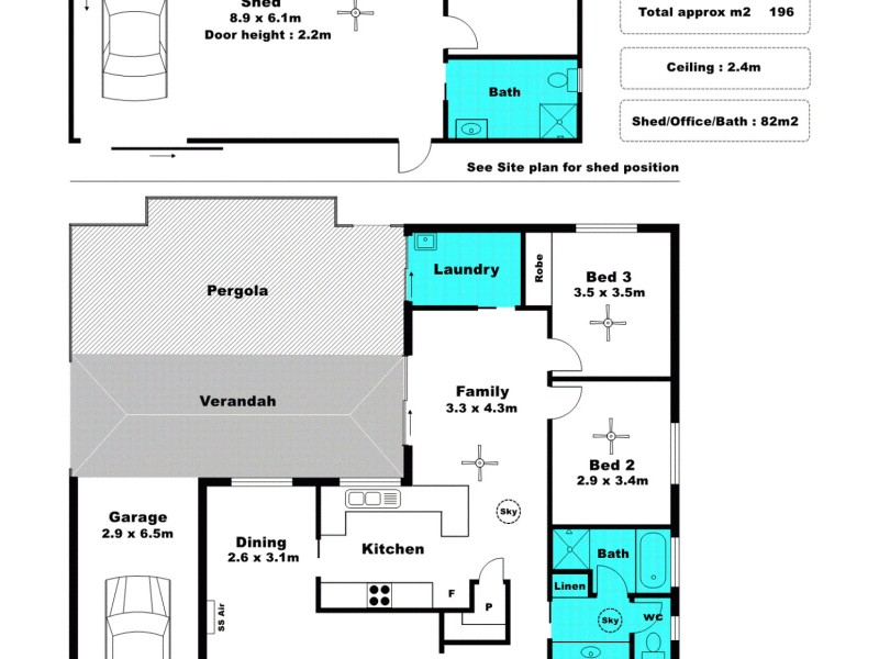 133 Bay Road, Moonta Bay SA 5558 Floorplan