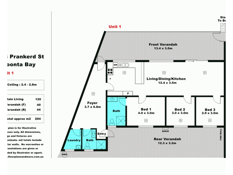 23 Prankerd Street, Moonta Bay SA 5558 Floorplan