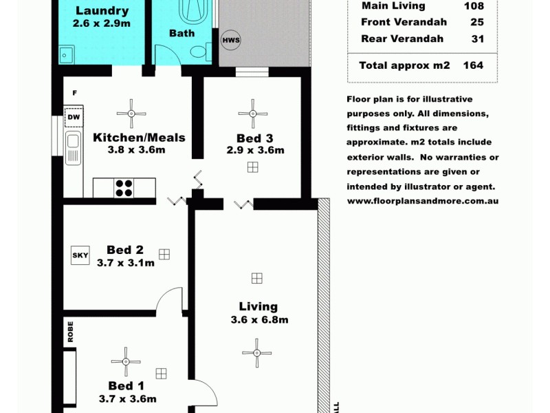 24 Ryan Street, Moonta SA 5558 Floorplan