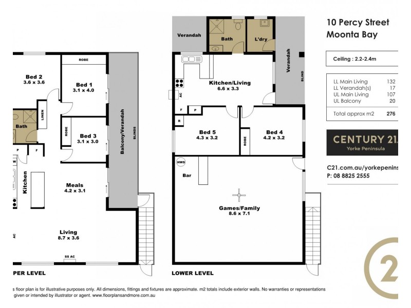 10 Percy Street, Moonta Bay SA 5558 Floorplan