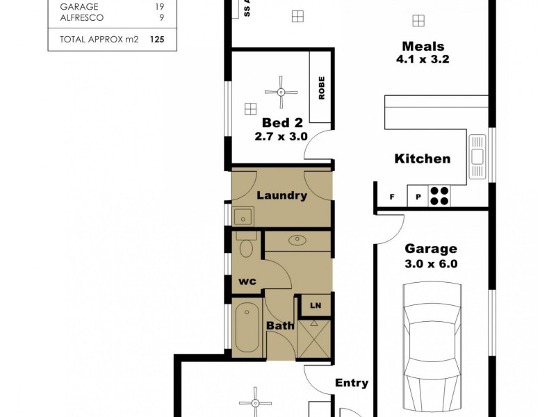 1/23 Ewing Street, Kadina SA 5554 Floorplan
