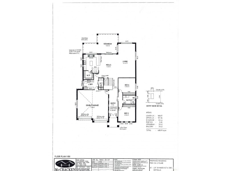 24 Marevista Crescent, Whyalla SA 5600 Floorplan