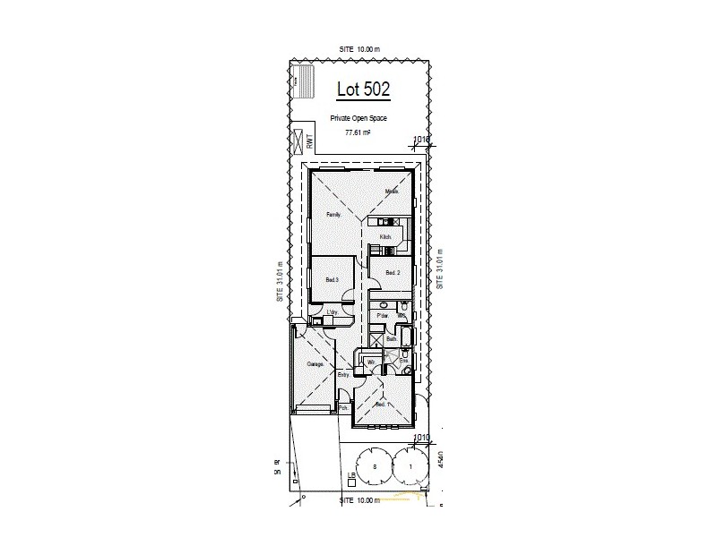 3 Warnes Avenue, Whyalla Jenkins SA 5609 Floorplan