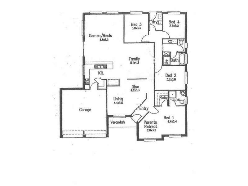 13 Anna Court, Normanville SA 5204 Floorplan