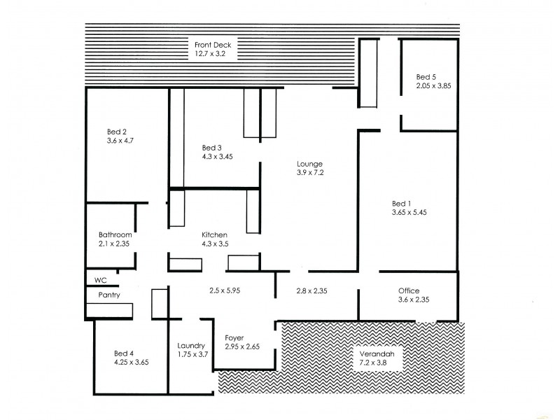 69 Smith Hill Road, Yankalilla SA 5203 Floorplan