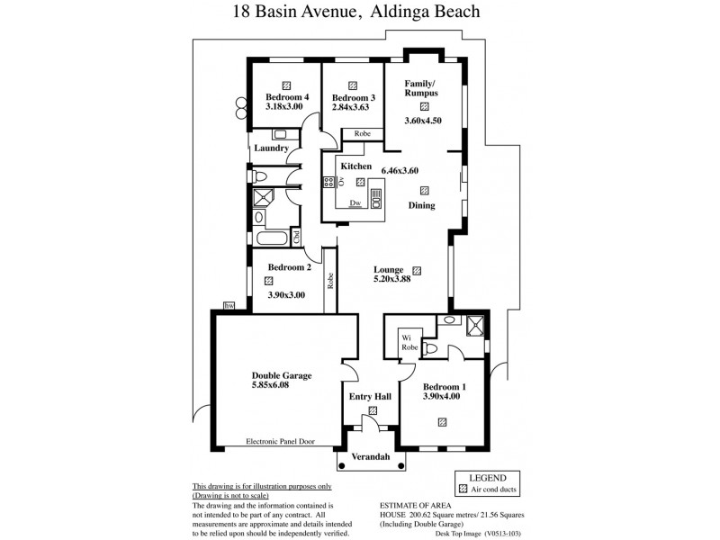 18 Basin Street, Aldinga Beach SA 5173 Floorplan