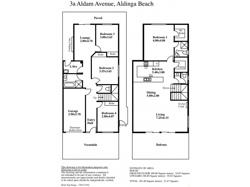 3a Aldam Avenue, Aldinga Beach SA 5173 Floorplan