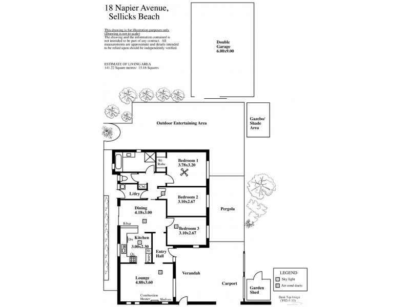 18 Napier Avenue, Sellicks Beach SA 5174 Floorplan