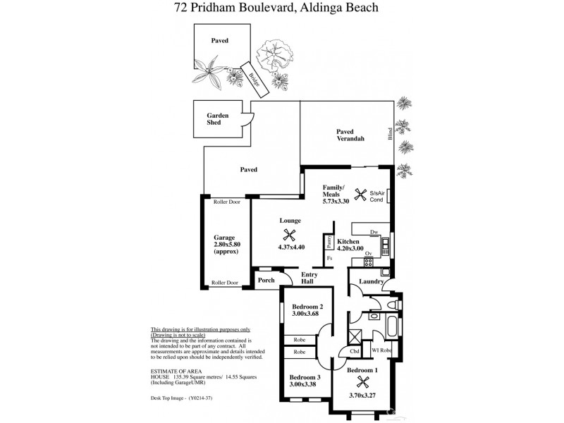 72 Pridham Bouelvard, Aldinga Beach SA 5173 Floorplan