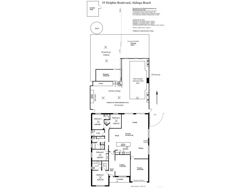 55 Dolphin Boulevard, Aldinga Beach SA 5173 Floorplan