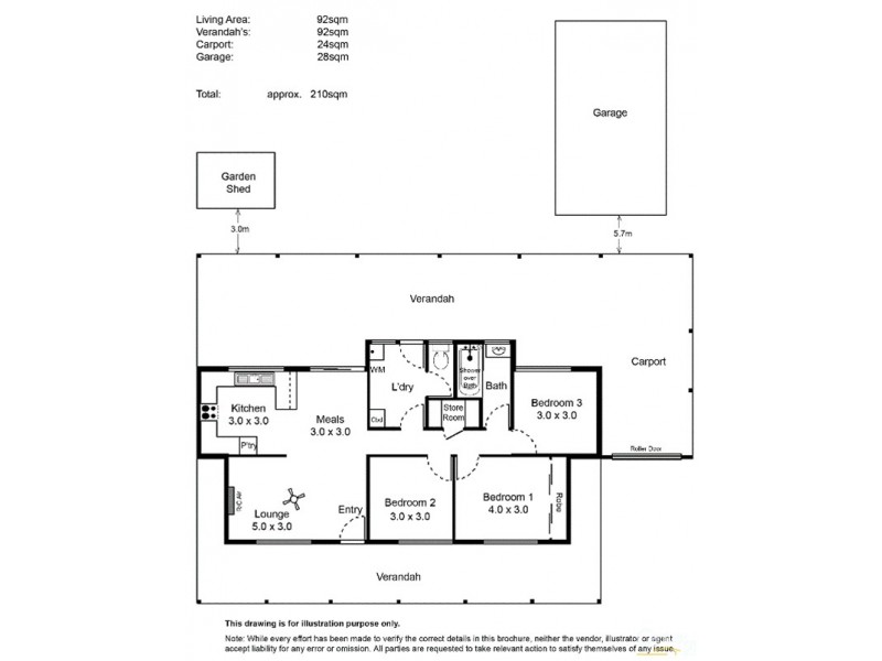 41 Oakley Crescent, Aldinga Beach SA 5173 Floorplan
