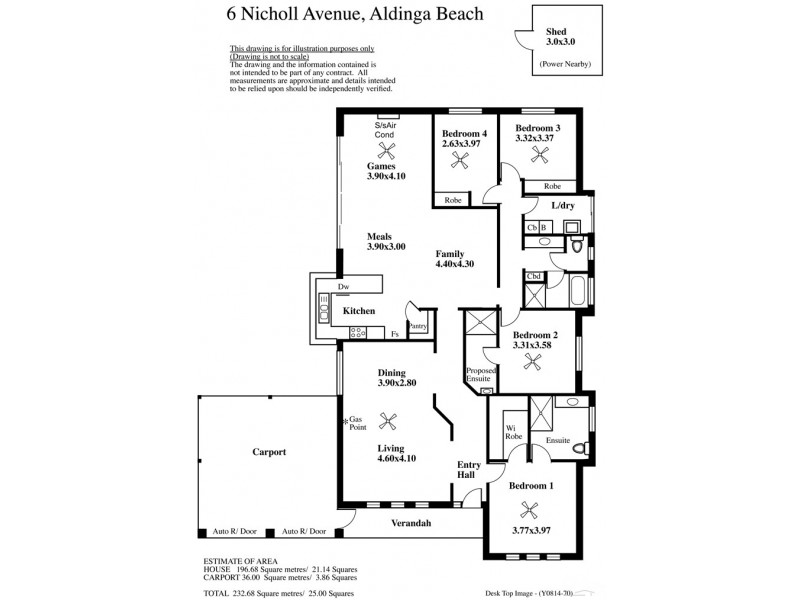 6 Nicholl Avenue, Aldinga Beach SA 5173 Floorplan