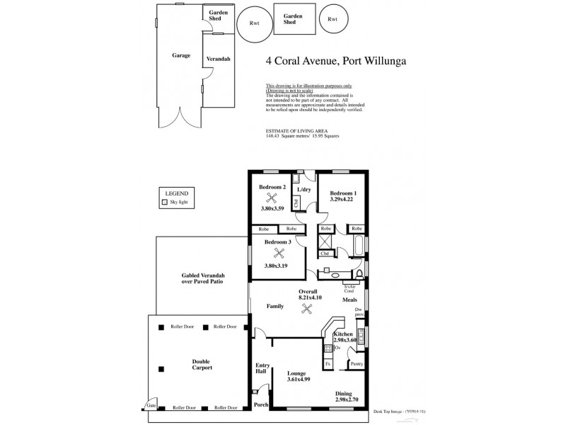 4 Coral Avenue, Port Willunga SA 5173 Floorplan