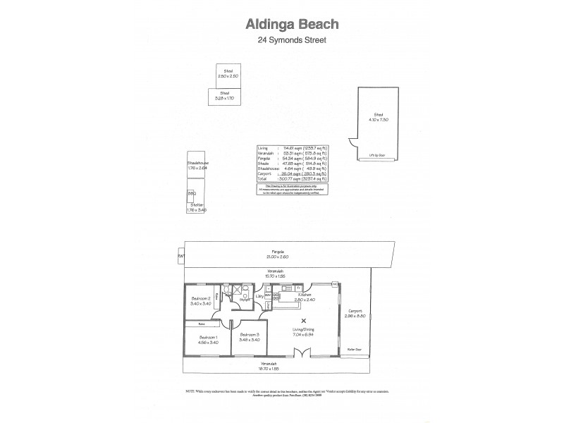 24 Symonds Street, Aldinga Beach SA 5173 Floorplan