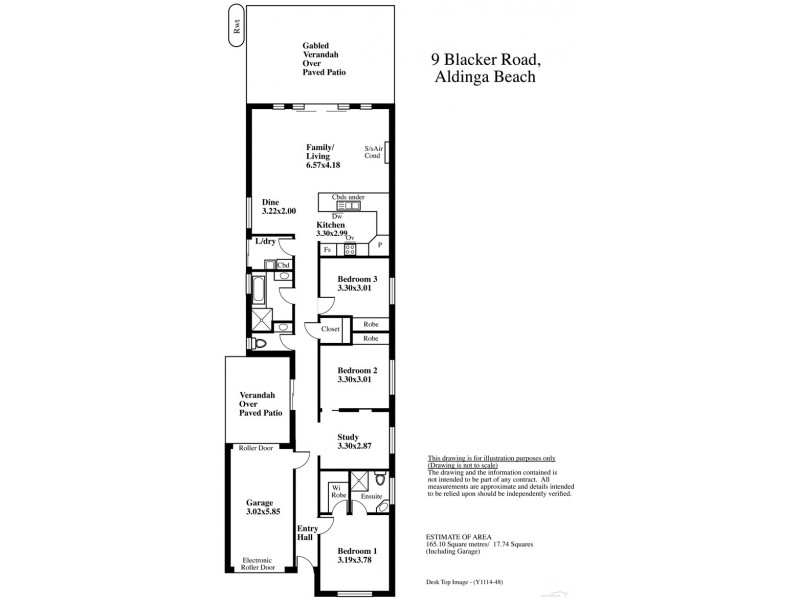 9 Blacker Road, Aldinga Beach SA 5173 Floorplan