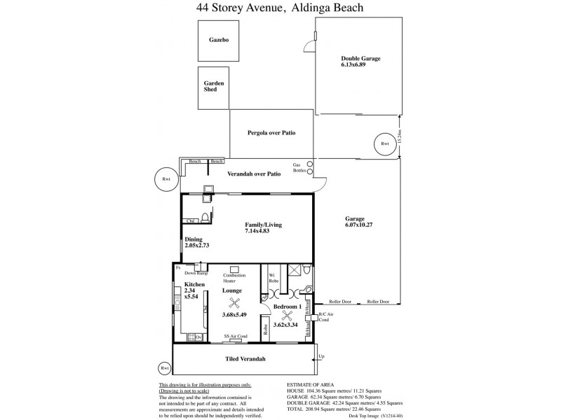 44 Storey Avenue, Aldinga Beach SA 5173 Floorplan