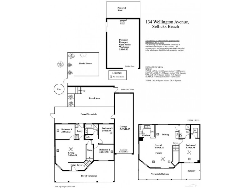 134 Wellington Avenue, Sellicks Beach SA 5174 Floorplan