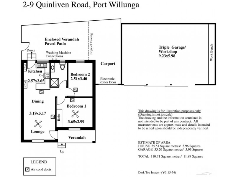 2/9 Quinliven Road, Port Willunga SA 5173 Floorplan