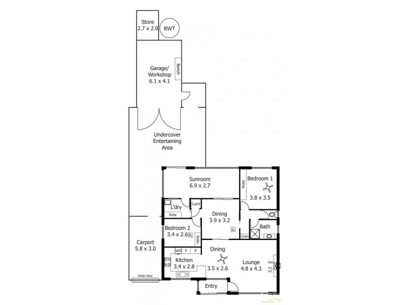 139 Esplanade, Aldinga Beach SA 5173 Floorplan