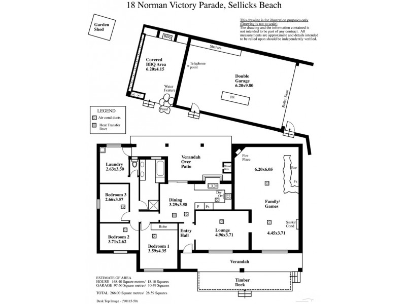 18 Norman Victory Parade, Sellicks Beach SA 5174 Floorplan