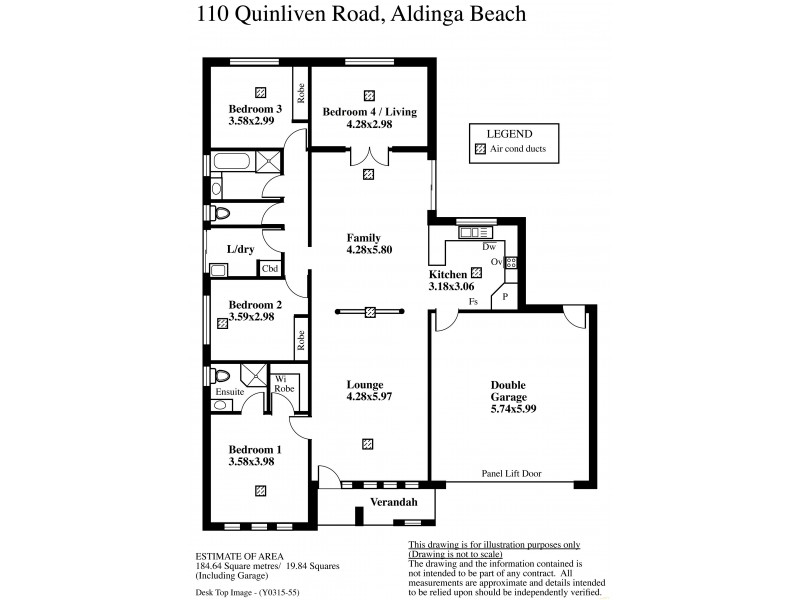 110 Quinliven Road, Aldinga Beach SA 5173 Floorplan