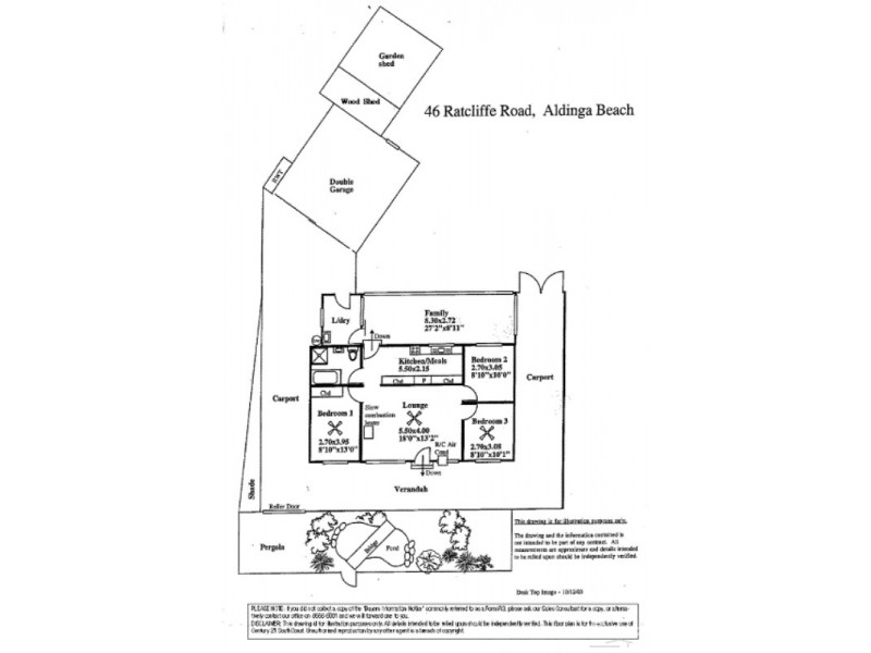 46 Ratcliffe Road, Aldinga Beach SA 5173 Floorplan
