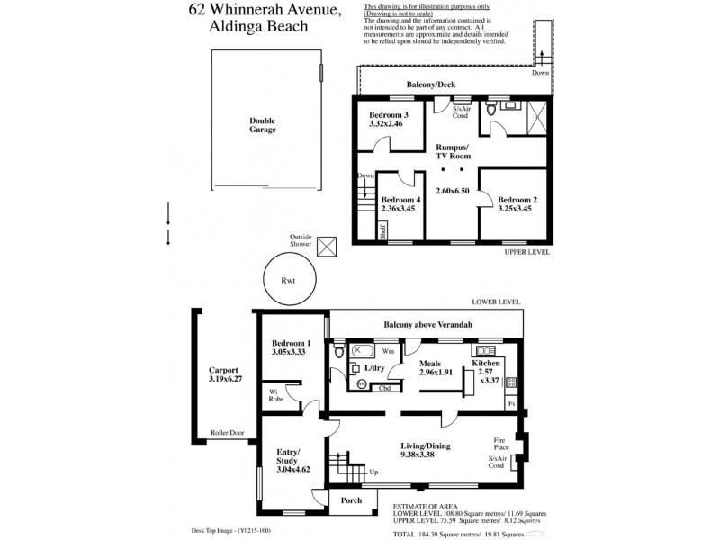 62 Whinnerah Avenue, Aldinga Beach SA 5173 Floorplan