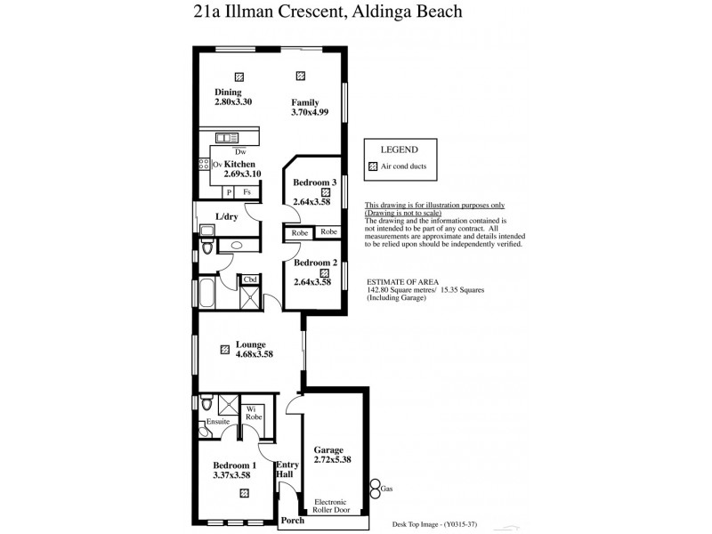 21A Illman Crescent, Aldinga Beach SA 5173 Floorplan