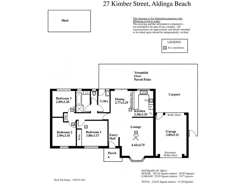 27 Kimber Street, Aldinga Beach SA 5173 Floorplan