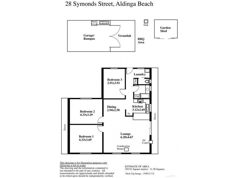 28 Symonds Street, Aldinga Beach SA 5173 Floorplan