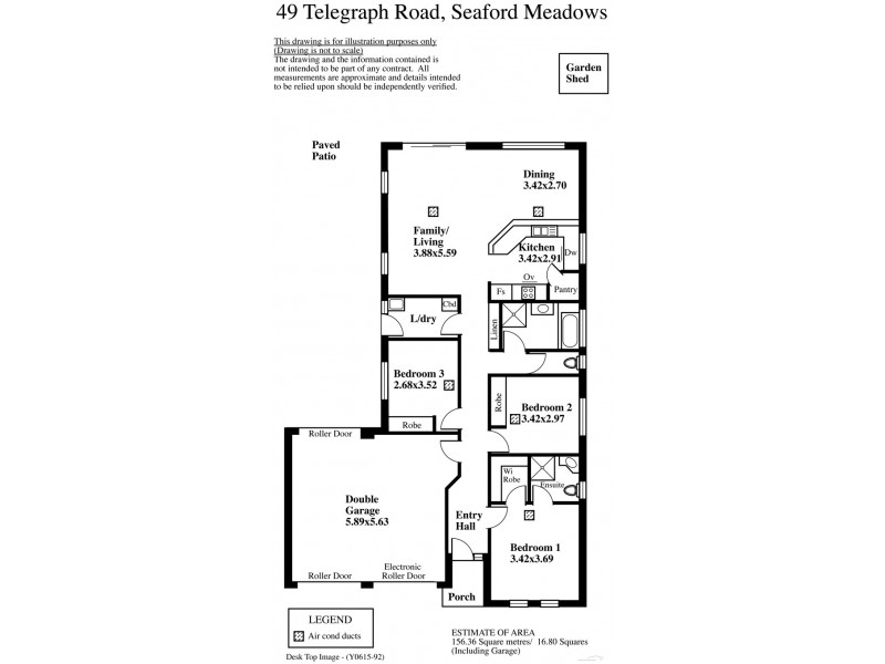 49 Telegraph Road, Seaford Meadows SA 5169 Floorplan