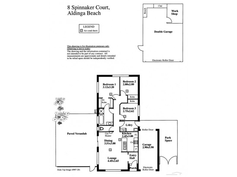 8 Spinnaker Court, Aldinga Beach SA 5173 Floorplan