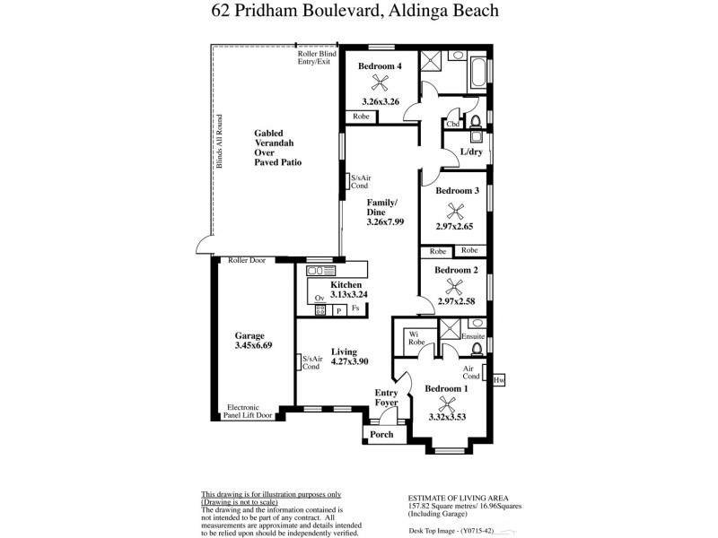 62 Pridham Boulevard, Aldinga Beach SA 5173 Floorplan