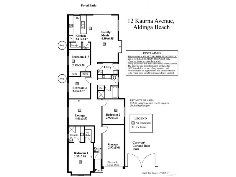12 Kaurna Avenue, Aldinga Beach SA 5173 Floorplan