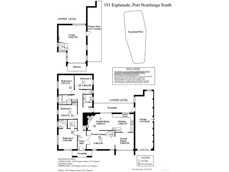 191 Esplanade, Port Noarlunga South SA 5167 Floorplan