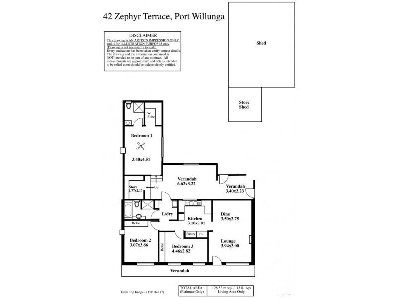 42 Zephyr Terrace, Port Willunga SA 5173 Floorplan