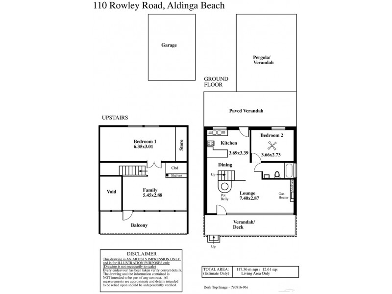 110 Rowley Road, Aldinga Beach SA 5173 Floorplan