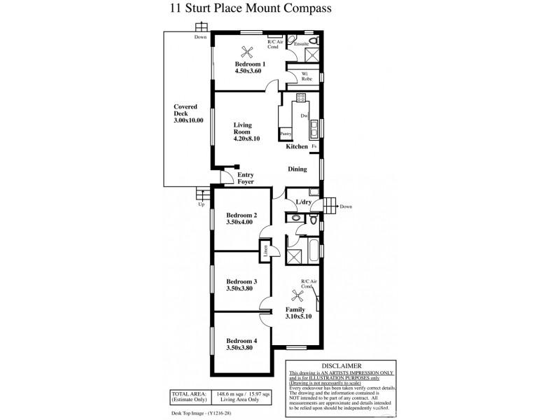 11 Sturt Place, Mount Compass SA 5210 Floorplan