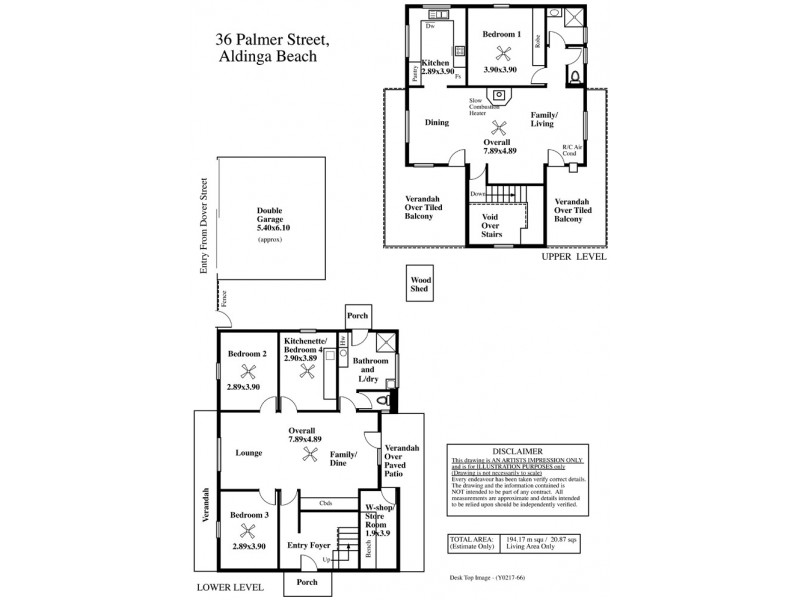 36 Palmer Street, Aldinga Beach SA 5173 Floorplan