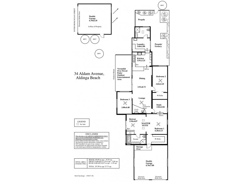 34 Aldam Avenue, Aldinga Beach SA 5173 Floorplan
