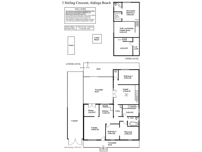 3 Stirling Crescent, Aldinga Beach SA 5173 Floorplan