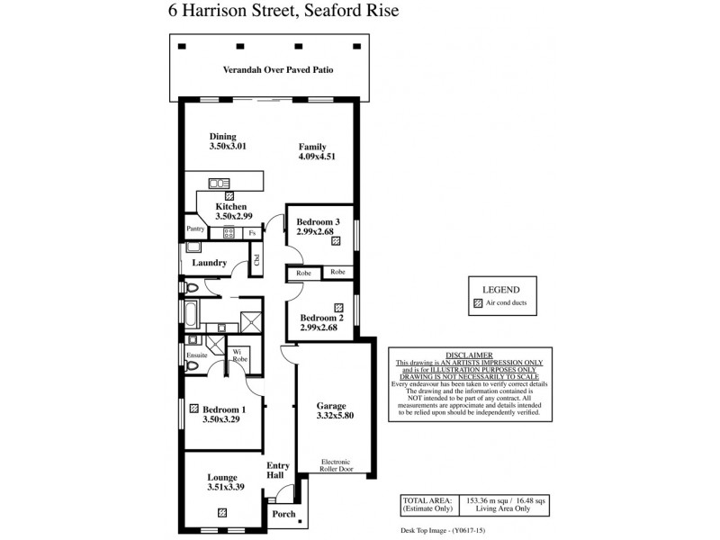 6 Harrison Street, Seaford Heights SA 5169 Floorplan